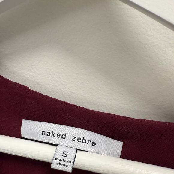 Burgundy long sleeve - Picture 2 of 2